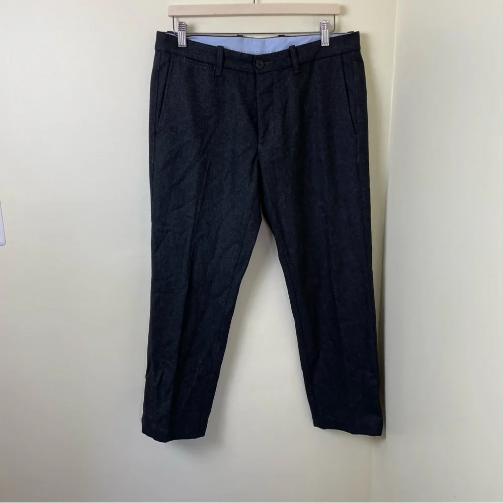 Corneliani Charcoal Gray 100% Wool Trouser Pants SZ IT 50 / US 40